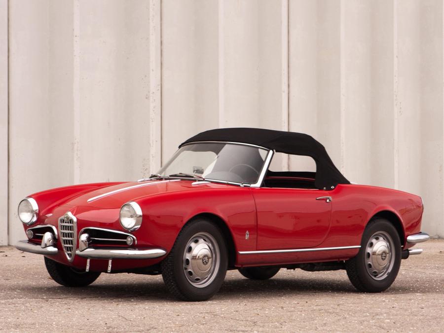  Alfa Romeo Giulietta Spider (750) 1956 года  (фото 14 из 23)